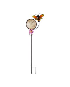 THERMOMETER GARDEN STAKE - GARDEN BEE