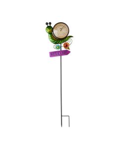 THERMOMETER GARDEN STAKE - SNAIL